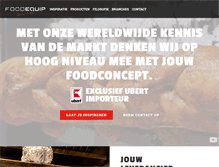 Tablet Screenshot of foodequip.nl